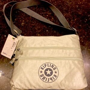 NWT Kipling crossbody sage color